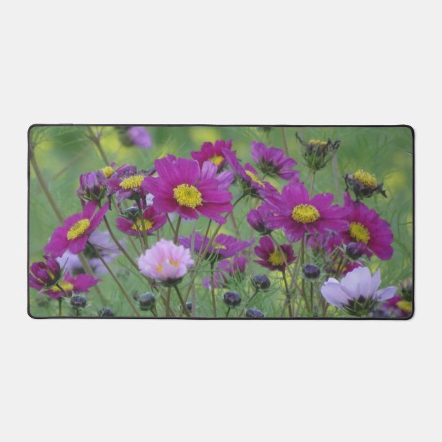 Alfrombrillas De Escritorio Cosmea Wild Flowers Desk Mat (Anverso)