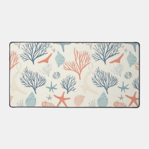 Alfrombrillas De Escritorio Costa Rústica - Aguas marinas, pez estrella, arrec