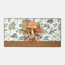 Cottagecore Mushroom Extra Grande Deskmat V1