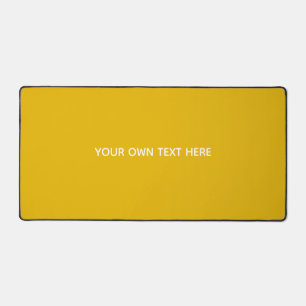 Alfrombrillas De Escritorio Crea tu propio diseño personalizado amarillo