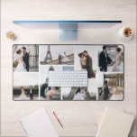 Alfrombrillas De Escritorio Crear su propio Collage de fotos monogramado de 8<br><div class="desc">Eleva tu espacio de trabajo con nuestra alfombra monogramada de 8 Collages de fotos. Personalice su área de escritorio con recuerdos preciados y su monograma único. Perfecto para espacios de trabajo o estudio, le aporta un toque personal a su productividad. Diseñe el suyo hoy mismo y convierta su escritorio en...</div>
