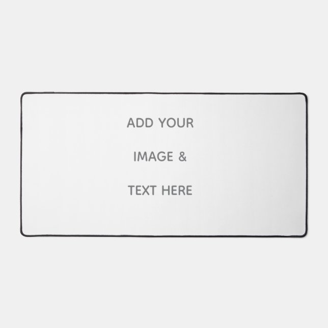 Alfrombrillas De Escritorio Create Your Own white  (Anverso)