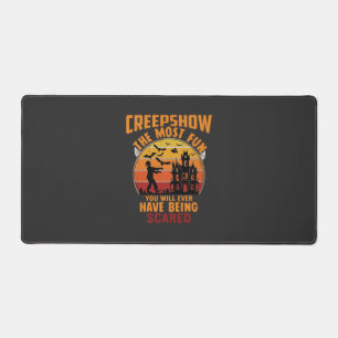 Alfrombrillas De Escritorio Creepshow Halloween Zombie Casa Embrujada Atardece
