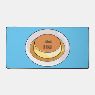 Alfrombrillas De Escritorio Creme caramel personalizado ilustracion
