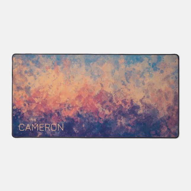 Alfrombrillas De Escritorio Crepúsculo púrpura en un lago (Anverso)