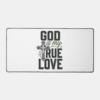 Alfrombrillas De Escritorio Cruz Cristiana Dios Es Mi Verdadero Amor Vector