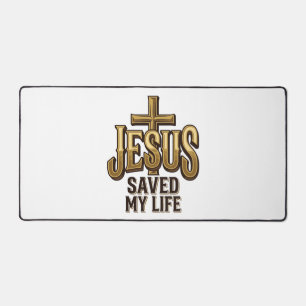 Alfrombrillas De Escritorio Cruz de Jesús me salvó la vida Vintage