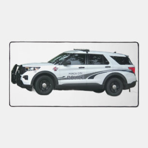 Alfrombrillas De Escritorio Cruzado policial de la ciudad de Ponca