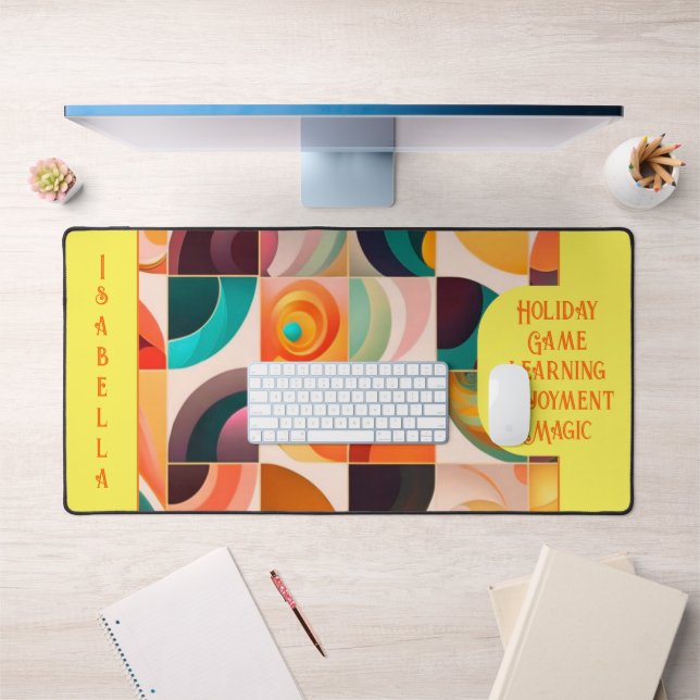 Alfrombrillas De Escritorio Cuadrados Resumen colección retro moderna (Oficina 1)