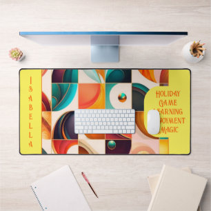 Alfrombrillas De Escritorio Cuadrados Resumen Colección Retro Popular