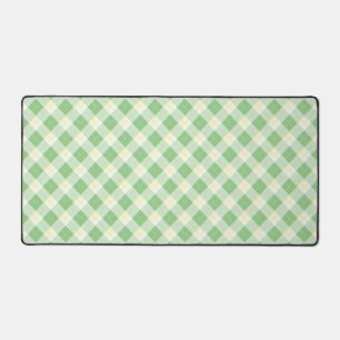 Alfrombrillas De Escritorio Cuadro de picnic estilo rústico amarillo y verde