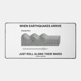 Alfrombrillas De Escritorio Cuando llegan los terremotos, simplemente recorren