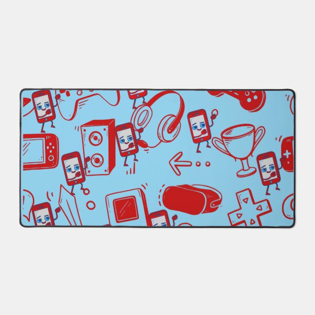 Alfrombrillas De Escritorio Cuidada mesa temática de juegos (Anverso)