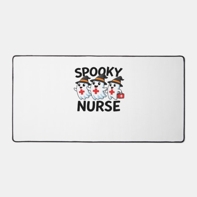 Alfrombrillas De Escritorio Curte Halloween Enfermeras Fantasmas Personalizado (Anverso)