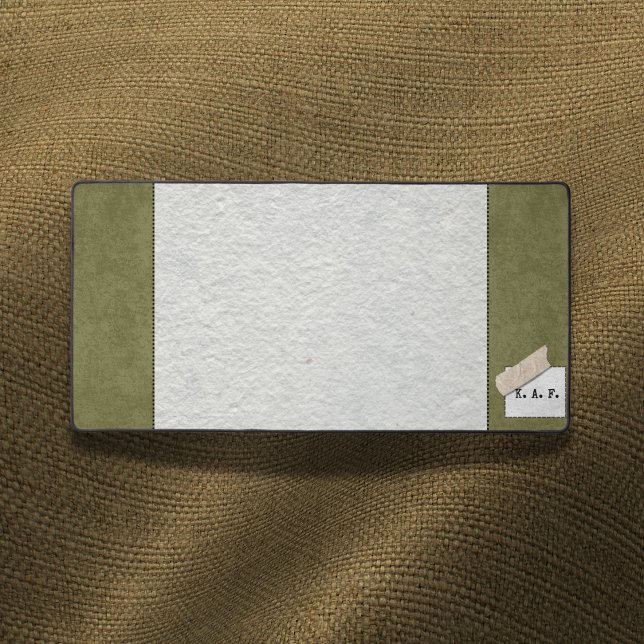 Alfrombrillas De Escritorio Custom Moss Green Forest Desk Mat (Subido por el creador)