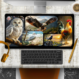 Alfrombrillas De Escritorio Cute Bird Photo Collage Wildlife 