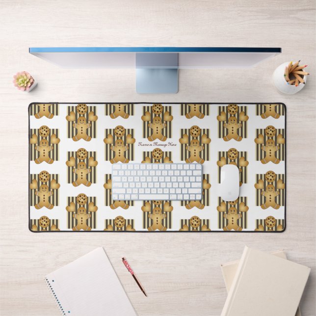 Alfrombrillas De Escritorio Cute Gingerbread Man Cookie Pattern Niños (Oficina 1)