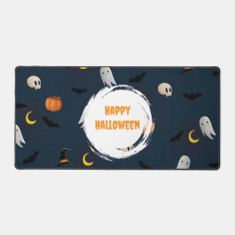 Alfrombrillas De Escritorio Cute Happy Halloween Dark Blue