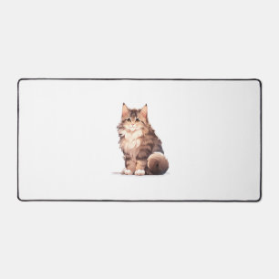 Alfrombrillas De Escritorio Cute Kawaii Maine Coon Big Cat