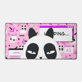 Alfrombrillas De Escritorio Cute Kawaii Rosa Panda Bear
