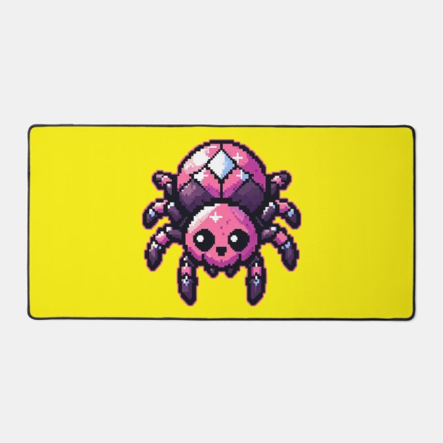 Alfrombrillas De Escritorio Cute Pixel Spider (Anverso)