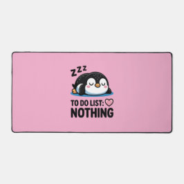Alfrombrillas De Escritorio cute sleeping penguin, to do list nothing
