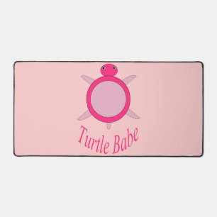 Alfrombrillas De Escritorio Cutícula de tortuga rosa