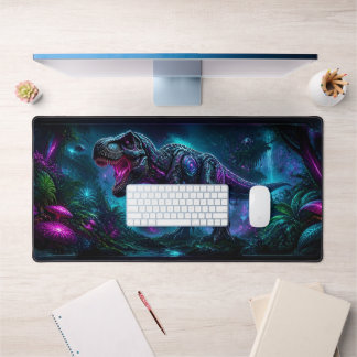 Alfrombrillas De Escritorio Cyberpunk Dinosaur Gaming Desk Mat