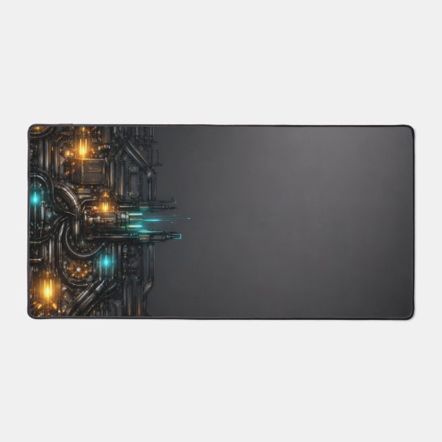 Alfrombrillas De Escritorio Cyberpunk Industrial Scavenger Tech Desk Mat (Anverso)