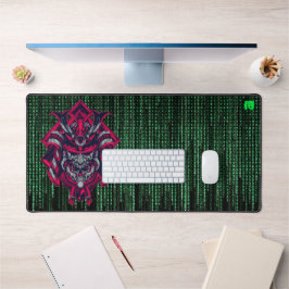 Alfrombrillas De Escritorio Cyberpunk Samurai Matrix Desk Mat