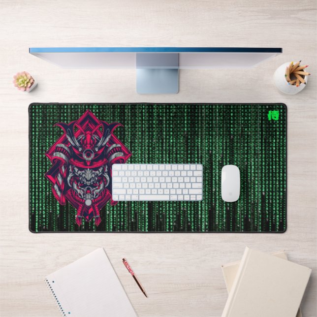 Alfrombrillas De Escritorio Cyberpunk Samurai Matrix Desk Mat (Oficina 1)