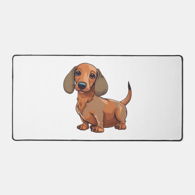 Alfrombrillas De Escritorio Dachshund Dog Cute (Anverso)