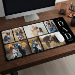 Alfrombrillas De Escritorio Dad Established Personalized Father Photo Collage<br><div class="desc">Make Dad feel loved every day with this Dad Established Personalized Photo Collage Desk Mat, a functional and meaningful keepsake that transforms cherished family memories into everyday desk décor. This modern, elegant design features an eight-photo collage with vertical DADletter typography displayed. Perfect as a Father’s Day gift, birthday gift for...</div>
