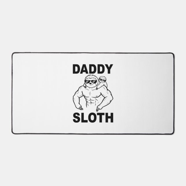 Alfrombrillas De Escritorio Daddy Sloth (Anverso)