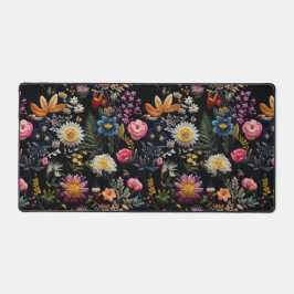 Alfrombrillas De Escritorio Dark Cottagecore Florals Mousepad
