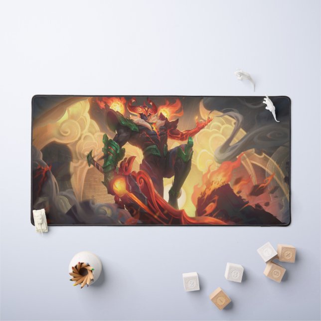 Alfrombrillas De Escritorio Darkin Blade Deskmat | Mat de la mesa de personali (Mesa para niños)