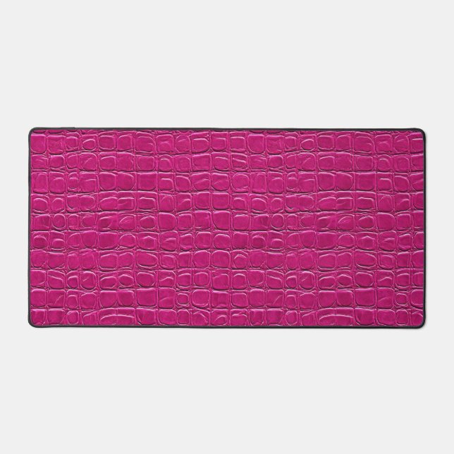 Alfrombrillas De Escritorio Decoración de escritorio de cuero rosa para oficin (Anverso)