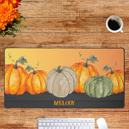Alfrombrillas De Escritorio Decoración de Oficina de Otoño Personalizada Calab