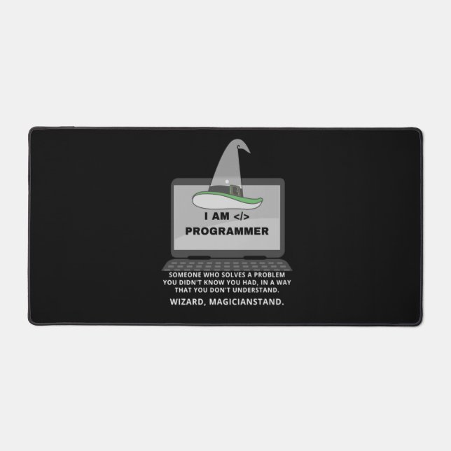 Alfrombrillas De Escritorio Definición divertida del programador (Anverso)