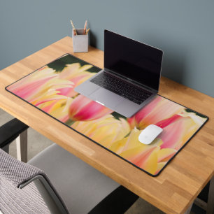 Alfrombrillas De Escritorio Delicada alfombra de mesa de pepitas rosas