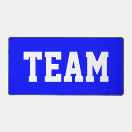 Alfrombrillas De Escritorio Deporte Divertido Grande y Audaz EQUIPO Texto Blan