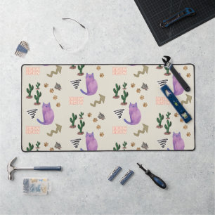 Alfrombrillas De Escritorio Desk Mat Cat Kitten Meow