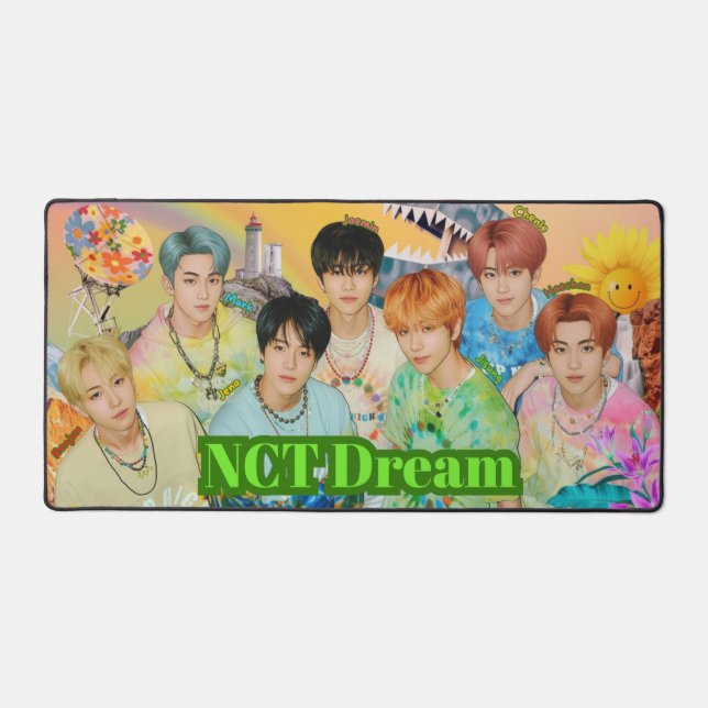 Alfrombrillas De Escritorio Desk Mat Mouse Pad NCT Dream (Anverso)