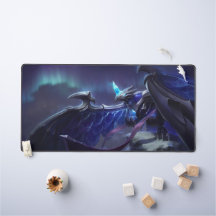 Deskmat de juegos de dragón helado | Mat personali