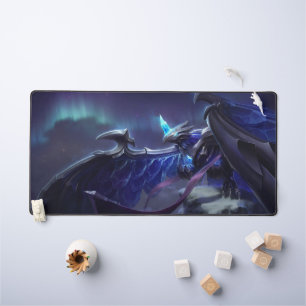 Alfrombrillas De Escritorio Deskmat de juegos de dragón helado Mat personali