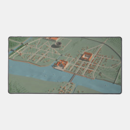 Alfrombrillas De Escritorio Deskmat del mapa romano de Londres
