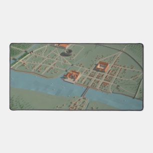 Alfrombrillas De Escritorio Deskmat del mapa romano de Londres