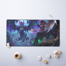 Alfrombrillas De Escritorio Deskmat Personalizable de mesa de juegos de Frost 