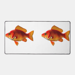 Alfrombrillas De Escritorio Detailed Illustration of a Red Goldfish