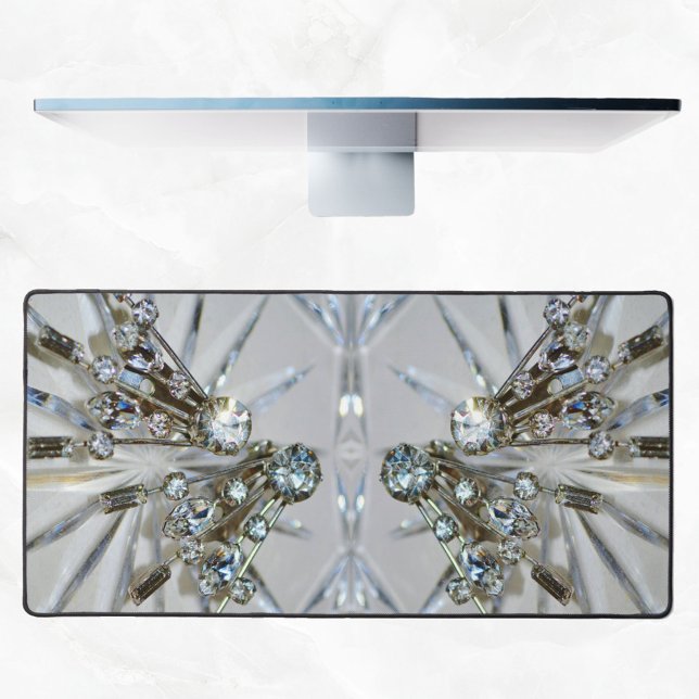 Alfrombrillas De Escritorio Diamantes de imitación Retro Glam Art Deco Fotogra (Subido por el creador)